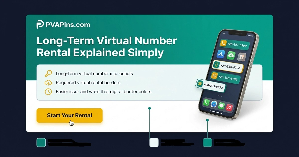 Long-Term Virtual Number Rental: Safe & Reliable